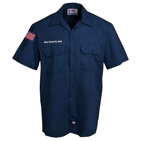 1574DN - EMB - Men's Dickies Shirt Thumbnail