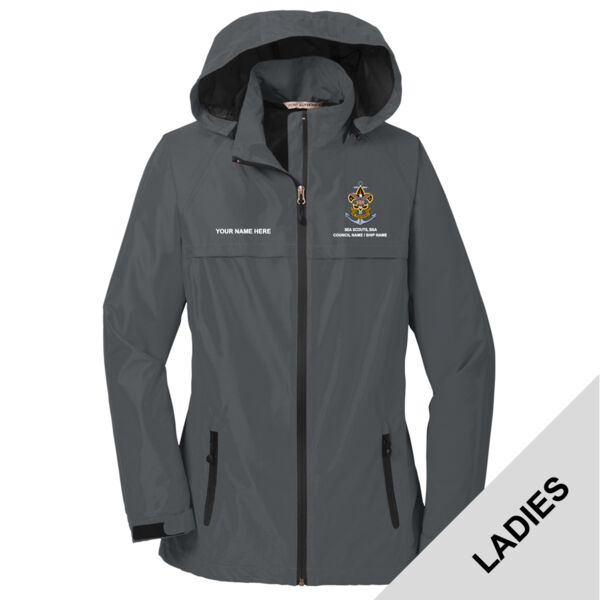  L333 - EMB - Ladies Waterproof Jacket Thumbnail